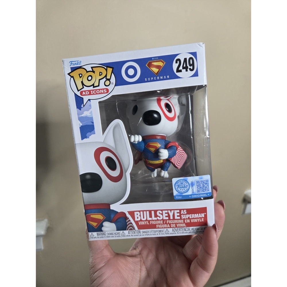 Funko POP! Ad Icons - Target Bullseye as Superman Figure #249.